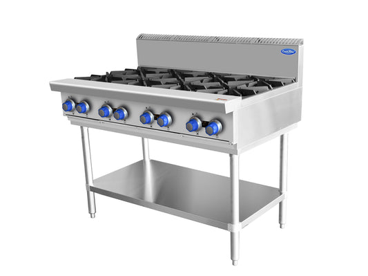 8 BURNER COOK TOP - AT80G8B-F